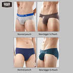 52025 Men's Large Pouch Modal Briefs – Premium Modal and Innovative 3D Support Pouch for Natural Fit and Second-Skin Comfort