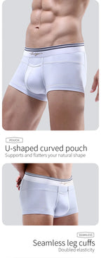 52025 Men's Premium MicroModal Boxers (3-Pack) – Ultra-Soft Silky Fabric, U-Shaped Contour Pouch and Comfortable Modern Fit