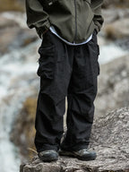 New Trendy New Men's Spring/Summer Breathable Outdoor Cargo Parachute Pants Leisure Hiking Mountaineering Water-resist Pants