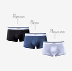 52025 Men's Premium MicroModal Boxers (3-Pack) – Ultra-Soft Silky Fabric, U-Shaped Contour Pouch and Comfortable Modern Fit