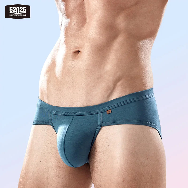 52025 Men's Large Pouch Modal Briefs – Premium Modal and Innovative 3D Support Pouch for Natural Fit and Second-Skin Comfort