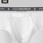 52025 Premium Men's Briefs – Cotton Modal Blend for Soft, Breathable Comfort. Breathable Briefs with Horizontal Fly and Fine Rib