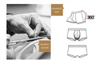 3Pcs/Lot Men's panties Silk  Men's Underwear New  Briefs Men Bamboo Fiber Mens Bodysuit Male Comfortable Solid Underpants