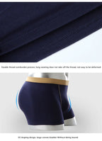 4pcs/lot 8xl 9xl  Big Size Boxer Men Underpants Cotton Seamless Men's Panties Solid Shorts Mens Sale Boxers Underwear For Man