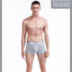 New Men's Underwears Men Panties Boxers Breathable Sexy Male Boxer Solid Underpants Comfortable Plus Size  Mens Underwear Boxers