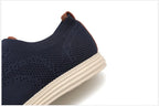 BHKH Male Sneakers Summer Knitted Mesh Casual Shoes Lightweight Casual Shoes Breathable Walking Footwear Shoes For Men