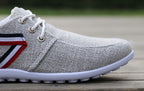 Men's Casual Shoes Casual Shoes Italian Breathable Canvas Shoes Men's Driving Shoes 2021 New Flat Shoes Zapatos De Hombre