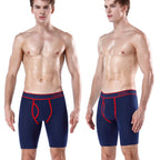 5pcs Long Boxer Mens Boxer Shorts Men Underwear Cotton Brand for Mens Underware Boxers Sexy Boxershorts Underpants Under Wear