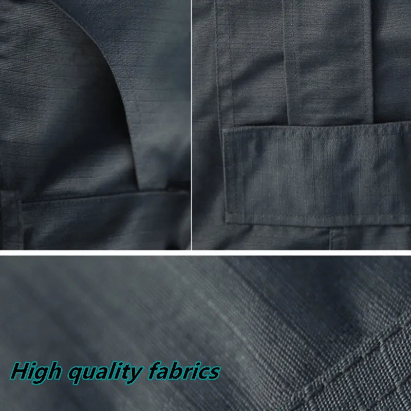2024 City Tactical Pants Men  Cargo Trousers Multi-pocket Waterproof Pant Casual Outdoor Training Overalls Clothing Hiking
