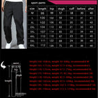 Spring Summer Men's Sportwear Casual Mens Joggers Pants Loose Straight Trousers Large Size Sweatpants Fashion Tracksuit Men