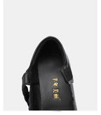 15cm Small Size 32-43 Extremem Block High Heels Shoes 2026 Fall Shallow Thick Chunky Platform Shoes Women Pumps Sexy Model Party