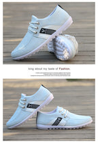 Men's Casual Shoes Casual Shoes Italian Breathable Canvas Shoes Men's Driving Shoes 2021 New Flat Shoes Zapatos De Hombre