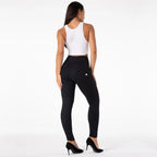 Shascullfites Melody High Waisted Compression Leggings Women Fitness Best Workout Scrunch Bum Lifted Legging Push-Up Leggins