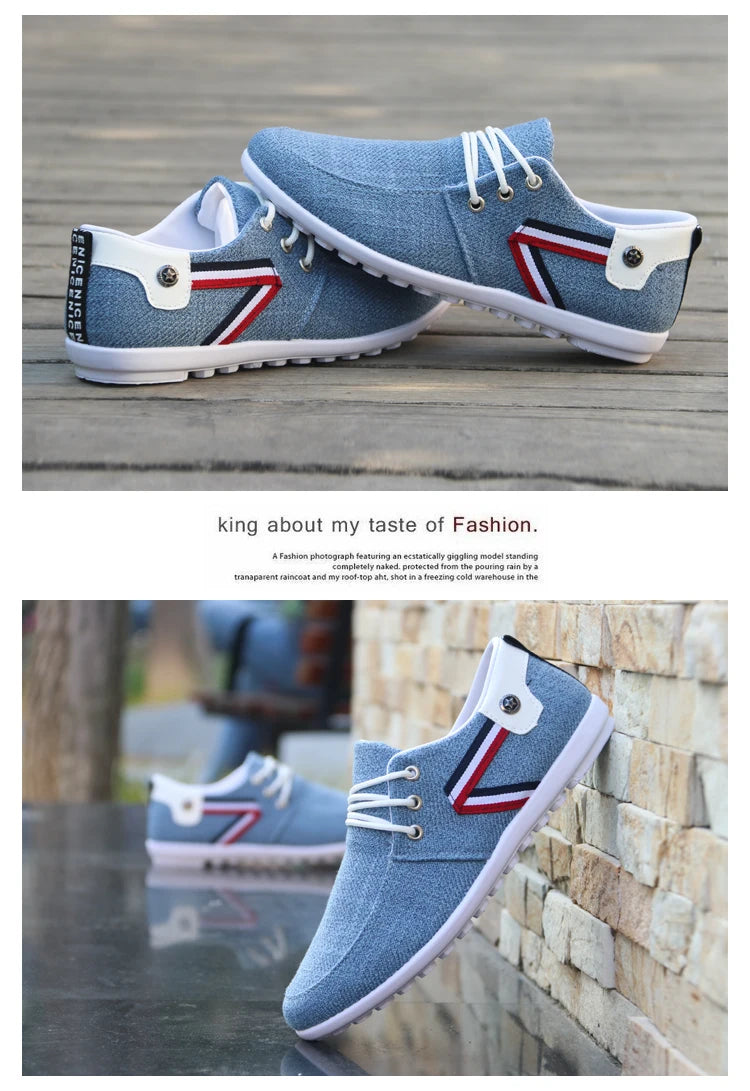 Men's Casual Shoes Casual Shoes Italian Breathable Canvas Shoes Men's Driving Shoes 2021 New Flat Shoes Zapatos De Hombre