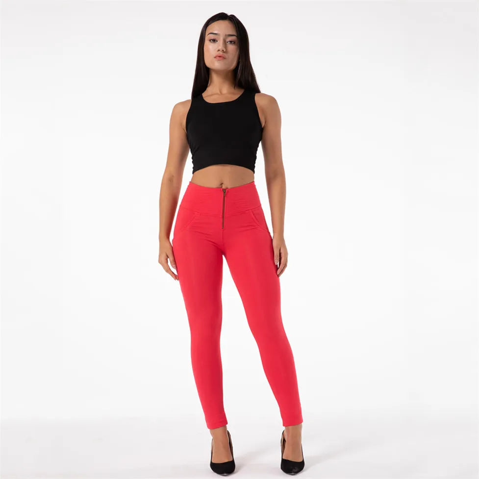 Shascullfites High Waist Butt Scrunch Capri Pants Compression Workout Leggings Tights Girlfriend Fitness Pants