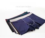 4pcs/lot 8xl 9xl  Big Size Boxer Men Underpants Cotton Seamless Men's Panties Solid Shorts Mens Sale Boxers Underwear For Man