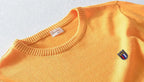 2022 New High Quality Knit ew Design Spring Autumn 100% Cotton Pullover Sweaters Male Casual Solid Color Jumper Pull Homme 8507