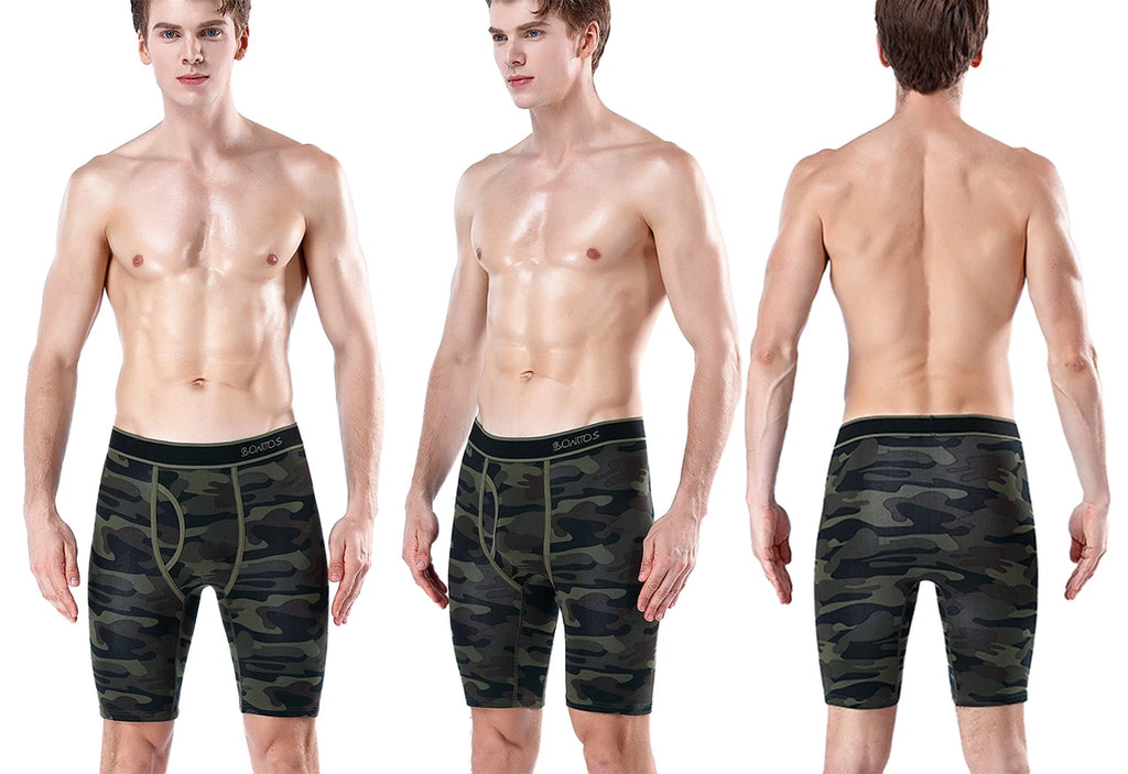 5Pcs Set Boxer Men Underpants Male Cotton Men's Panties Underwear Man Boxershorts Homme High Quality Underware Shorts Calson