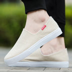 New Mens Cloth Shoes Linen Shoes Casual Deodorant Lightweight Canvas Shoes Zapatos De Hombre Tenis Masculino Adulto