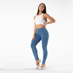 Shascullfites Melody High Waist Jeans For Women Slim Stretch Denim Jeans Bodycon Push Up Butt Liftins Gray Skinny Jeans