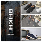BHKH Male Sneakers Summer Knitted Mesh Casual Shoes Lightweight Casual Shoes Breathable Walking Footwear Shoes For Men