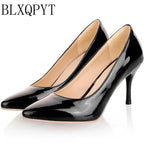 Plus Big Size 32-50 Shoes Woman 2017 New Arrival Wedding Ladies High Heel Fashion Sweet Dress Pointed Toe Women Pumps A-3