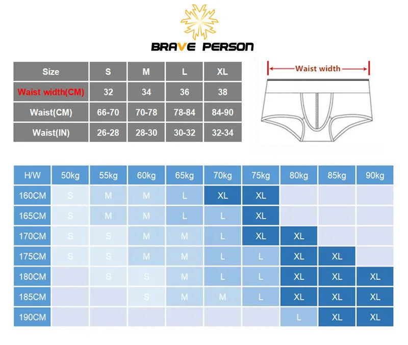 Men's Sexy Underwear Briefs Brave Person Brand Underwear Male Nylon Brief for Men Panties B1129