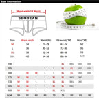 SEOBEAN Cotton Men's Boxer Shorts Loungewear Underwear Loose Fit Underpants Sleepwear Shorts Boxers for Men