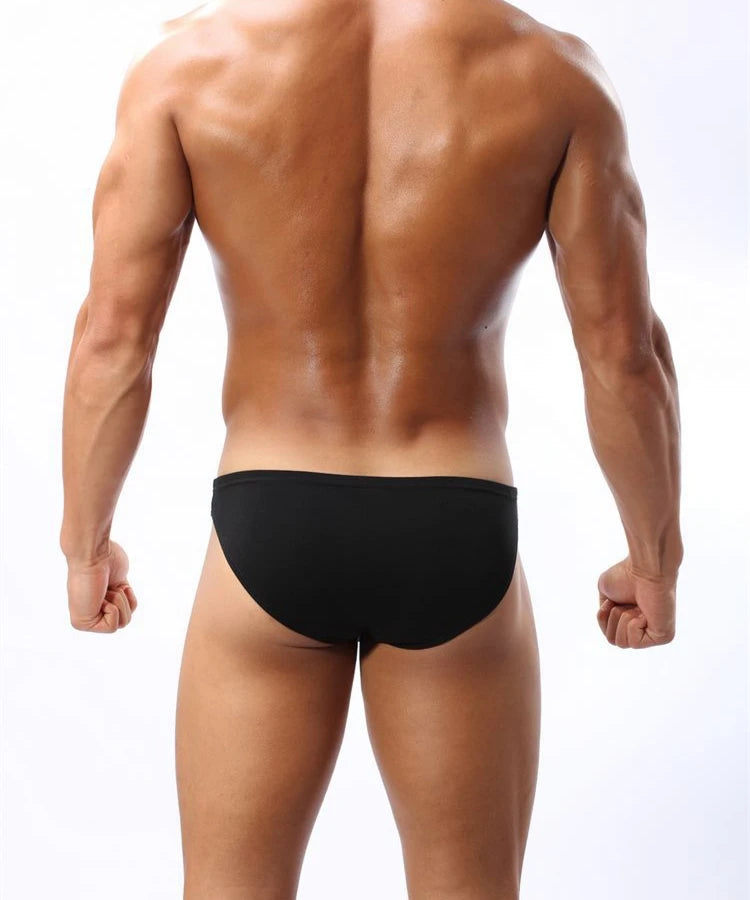 BRAVE PERSON Mens Sexy Modal Underwear Briefs Men Low Rise U convex Pouch Brief Underpants Men Breathable Briefs