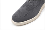 BHKH Male Sneakers Summer Knitted Mesh Casual Shoes Lightweight Casual Shoes Breathable Walking Footwear Shoes For Men