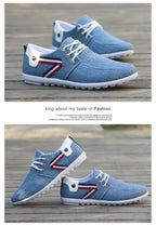 Men's Casual Shoes Casual Shoes Italian Breathable Canvas Shoes Men's Driving Shoes 2021 New Flat Shoes Zapatos De Hombre