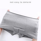 New Men's Underwears Men Panties Boxers Breathable Sexy Male Boxer Solid Underpants Comfortable Plus Size  Mens Underwear Boxers