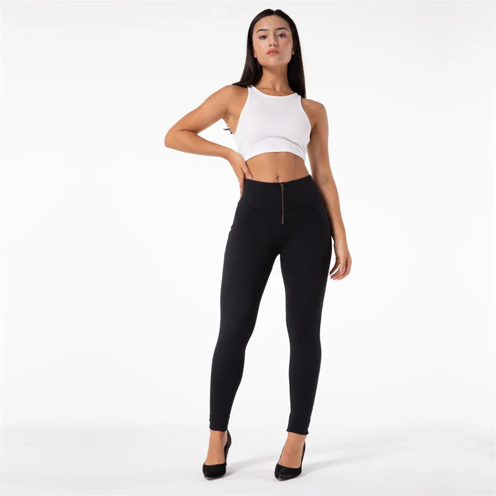 Shascullfites Melody High Waisted Compression Leggings Women Fitness Best Workout Scrunch Bum Lifted Legging Push-Up Leggins