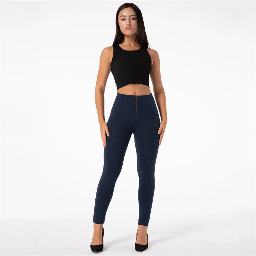 Shascullfites Melody High Waisted Compression Leggings Women Fitness Best Workout Scrunch Bum Lifted Legging Push-Up Leggins