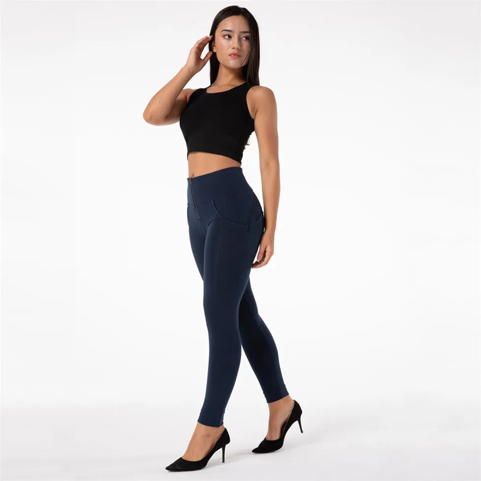 Shascullfites Melody High Waisted Compression Leggings Women Fitness Best Workout Scrunch Bum Lifted Legging Push-Up Leggins