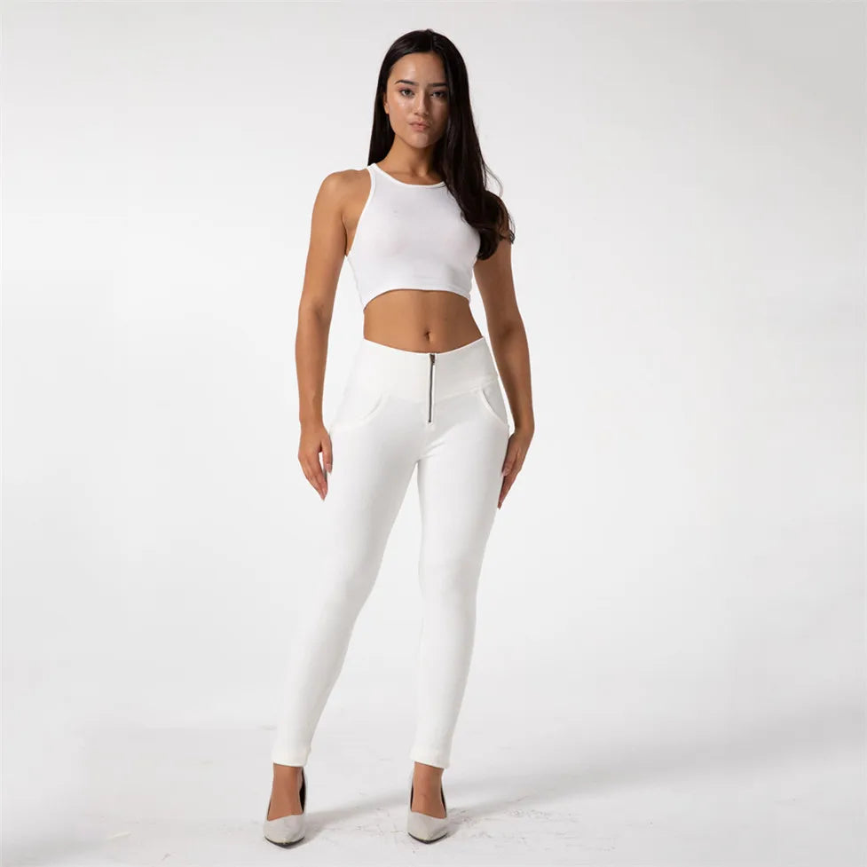 Shascullfites Melody High Waisted Compression Leggings Women Fitness Best Workout Scrunch Bum Lifted Legging Push-Up Leggins