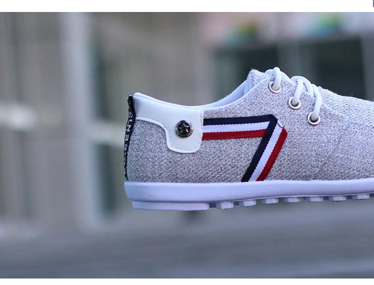 Men's Casual Shoes Casual Shoes Italian Breathable Canvas Shoes Men's Driving Shoes 2021 New Flat Shoes Zapatos De Hombre