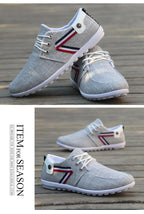 Men's Casual Shoes Casual Shoes Italian Breathable Canvas Shoes Men's Driving Shoes 2021 New Flat Shoes Zapatos De Hombre