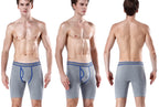 5pcs Long Boxer Mens Boxer Shorts Men Underwear Cotton Brand for Mens Underware Boxers Sexy Boxershorts Underpants Under Wear