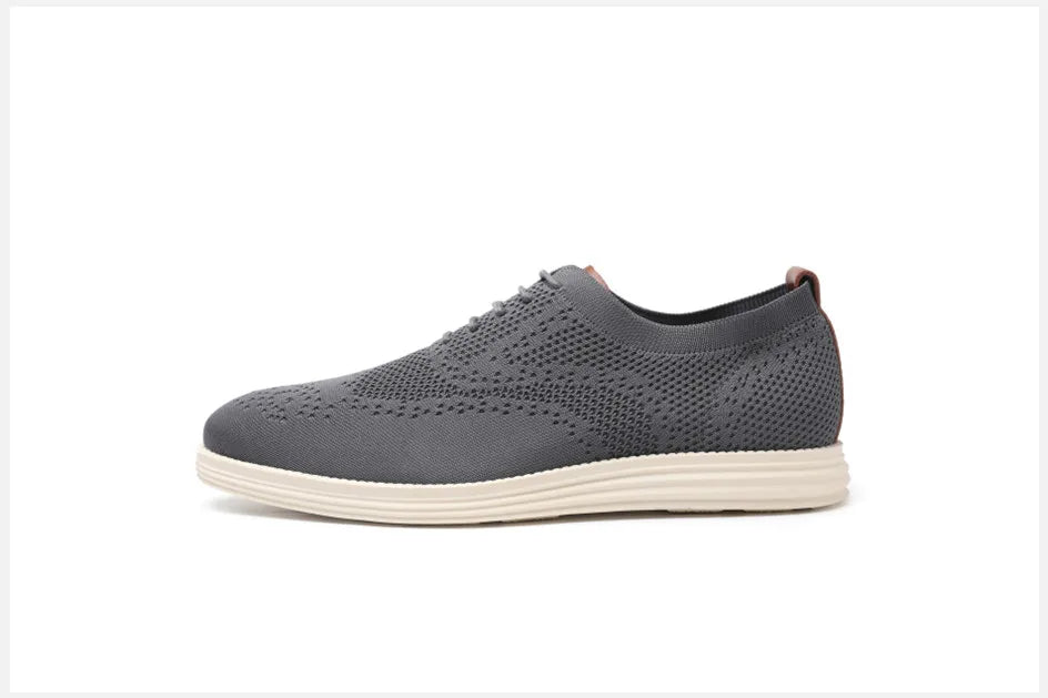BHKH Male Sneakers Summer Knitted Mesh Casual Shoes Lightweight Casual Shoes Breathable Walking Footwear Shoes For Men