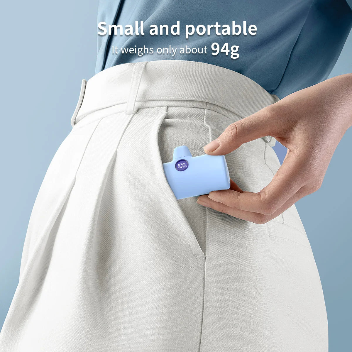 Fast Charging Power Bank Portable Charger External Battery for iPhone Samsung Huawei Xiaomi HONOR 5000mAh Type C or Lightning