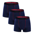 3pcs White Cotton Underwear For Man Boxers Soft Sexy Men's Panties Letter Elastic Band Boxer Short Men Underpants Print Trunks