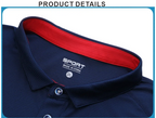 ZXL Quick-drying Sports Polo Shirt Custom Logo  Company Brand Design Print Embroidery Breathable Lapel Short Sleeve Polo Shirts
