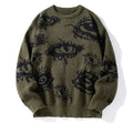 Autumn Winter Men's O-Neck Sweater Casual Men Warm Cashmere Knitted Pullover Men Classic Loose Knitwear Sweaters Clothing