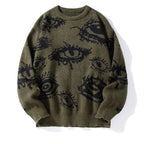 Autumn Winter Men's O-Neck Sweater Casual Men Warm Cashmere Knitted Pullover Men Classic Loose Knitwear Sweaters Clothing