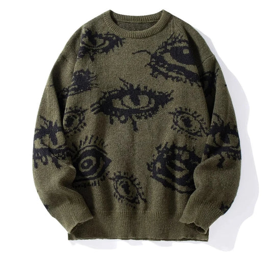 Autumn Winter Men's O-Neck Sweater Casual Men Warm Cashmere Knitted Pullover Men Classic Loose Knitwear Sweaters Clothing