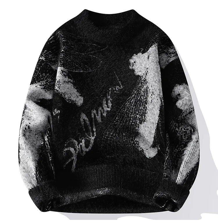 2024 Winter Sweaters for male men thick O-neck sweater men Student youth sweaters autumn Men's wool Casual Knitwear Pullover