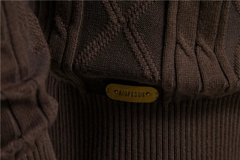 Men Cardigan Casual V-Neck Long Sleeve Sweater Men Coat