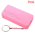 Portable Power Bank for 18650 Battery 2 Slot Charger Case Cover DIY Mobile Storage Box General Charger