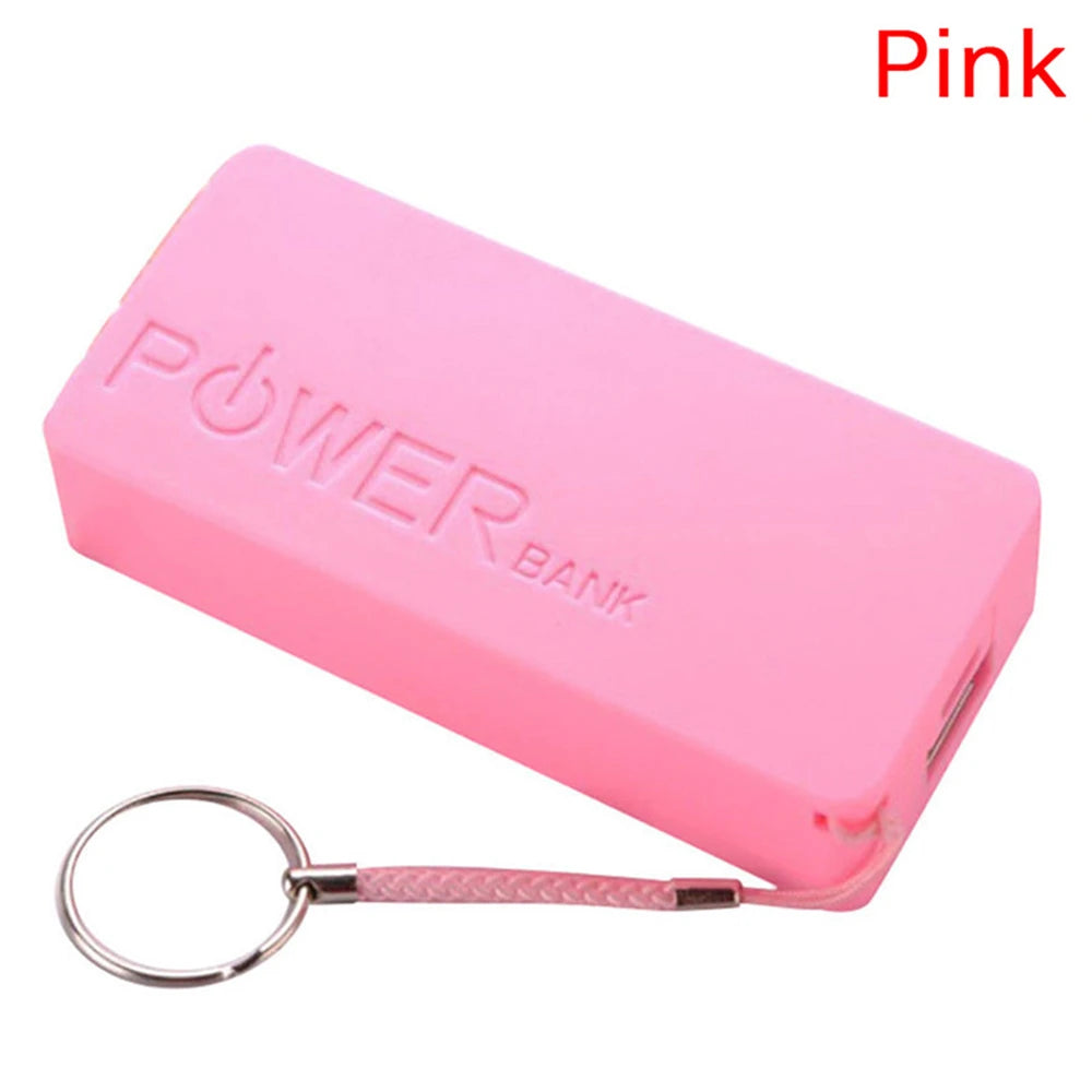 Portable Power Bank for 18650 Battery 2 Slot Charger Case Cover DIY Mobile Storage Box General Charger